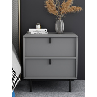 床头柜简约现代轻奢卧室置物闪电客小型床边小柜子储物柜北欧风ins