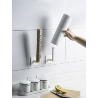 锅盖架闪电客壁挂免打孔厨房放锅盖架子家用卷纸架菜板砧板架收纳