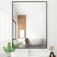 浴室镜子闪电客贴墙自粘家用卫生间厕所洗漱挂墙壁挂梳妆台化妆镜免打孔