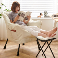 懒人沙发闪电客单人椅子大学生宿舍电脑椅舒适阳台小沙发软卧室靠背躺椅