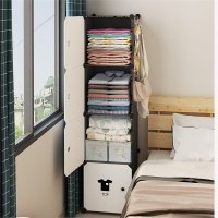 闪电客小衣柜简易组装出租房家用卧室布橱单人宿舍小型儿童储物收纳柜子