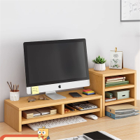 电脑增高架闪电客显示器托架垫高底座台式支架桌面收纳架子办公桌置物架