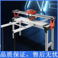 闪电客久昂多功能自动台式瓷砖切割机水刀切割机45度倒角大理石磨边开槽