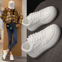 韩版小白鞋女2022春季新款ins学生厚底休闲大头板鞋面包鞋子