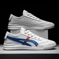 2021新款春季阿甘男鞋韩版男士低帮运动休闲鞋潮流百搭帆布鞋男