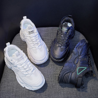 韩版ins老爹鞋女2022春季新款女运动鞋街拍透气休闲鞋女增高百搭女鞋子