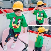 男童夏装儿童短袖套装女童夏季儿童装男孩2020新款宝宝衣服韩版潮