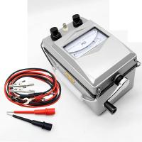 藤印象电工摇表南京金川兆欧表500V1000V2500V接地绝缘电阻测试仪铝壳 ZC25-4(1000V)塑料壳兆欧表