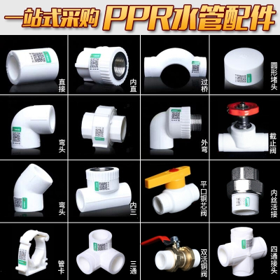 4分20PPR水管配件管件接头CIAA内丝三通弯头外丝直接热熔活接头铜阀门 4分外丝活接(铜)