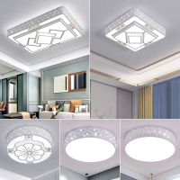 藤印象简约现代led吸顶灯正方形长方形水晶温馨浪漫客厅大灯卧室餐厅饭厅房间大气手机智能遥控