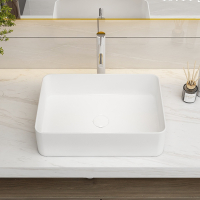 阿斯卡利创意艺术方形长方形台上盆洗手盆单盆阳台陶瓷洗脸盆卫生间家用盆