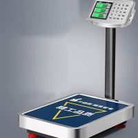 CIAA300kg电子秤商用精准小型台秤称重100公斤家用食物高精度摆摊磅秤