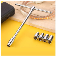 CIAAT型套筒扳手工具大全丁字杆L型美的热水器排污口炮筒套管套头套装