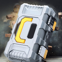 藤印象电工五金收纳美术多功能工具箱手提式家用大号工业级小学生工具盒