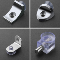 CIAA衣柜隔板钉粒搁板支架活动木板托架玻璃吸盘固定拖层板托家具配件