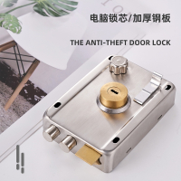 邦可臣外装门锁老式门锁芯B级大门木门锁室内外木门锁房门锁铁门锁锁具