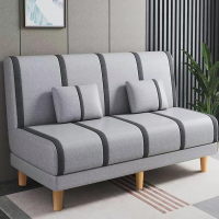 藤印象沙发床两用简易可折叠多功能双人三人小户型客厅出租房布艺小沙发
