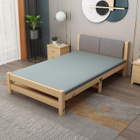 藤印象折叠床木家用单人床成人午休床经济型出租房简易双人床1.2米床
