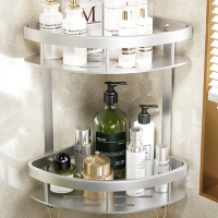 藤印象浴室三角架卫生间墙上置物架厕所卫浴洗澡洗手间壁挂免打孔洗漱台