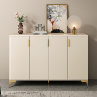 藤印象奶油风鞋柜家用门口入户玄关柜一体室内靠墙储物鞋架