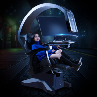 太空座舱闪电客懒人按摩椅抖音网红主播游戏电竞桌椅可躺