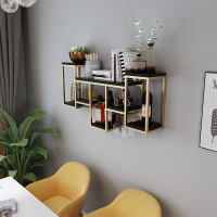 现代简约创意红酒架家用餐厅置物架壁挂北欧墙上墙壁挂式酒柜