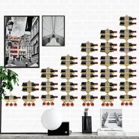 欧式创意壁挂式红酒架家用墙上装饰红酒杯架酒柜墙壁葡萄酒瓶架子