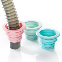 下水管道防臭硅胶密封圈洗衣机水池下水道地漏防虫密封塞3.3cm口