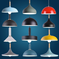 北欧简约现代餐厅吧台办公室美发理发店服装店铺吊灯创意个性灯罩