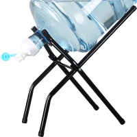 桶装水支架倒置饮水桶水嘴纯净矿泉水桶出水器饮水机抽水器压水器 普通台式+1个常规水嘴+防尘盖+桥木棍