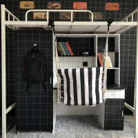 黑色壁纸自贴格子墙纸宿舍ins森系北欧风格性冷淡网红大学生日系