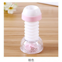 创意家用水龙头防溅自来水过滤嘴厨房滤水器喷头过滤器 粉红色