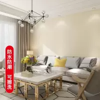 3d立体 蚕丝纯色素色墙纸现代简约客厅卧室壁纸服装店白色PVC墙纸