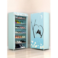 鞋架简易口多层防尘省空间宿舍收纳鞋架子家用经济型鞋柜