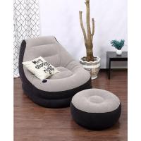 intex懒人沙发单人豆袋榻榻米卧室阳台躺椅小沙发床折叠充气椅子