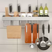 厨房收纳免打孔多功能刀架用品家用大全壁挂式厨具调料置物架