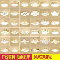 卧室灯简约现代圆形 LED吸顶灯客厅主卧儿童灯饰温馨浪漫房间灯具