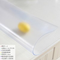 床头柜垫子防水防烫防油免洗透明桌垫pvc软玻璃桌布塑料台布胶垫 磨砂1.0 80*135cm