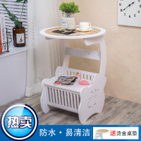 床头柜现代简约北欧式床头柜卧室小圆桌客厅茶几特价50元以内