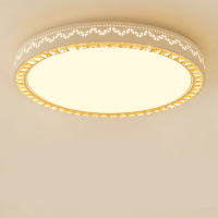 LED吸顶灯大气圆形现代简约客厅灯卧室灯具餐厅阳台水晶家用灯饰