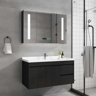 北欧浴室柜组合卫生间洗漱台智能镜现代简约洗脸面池卫浴洗手盆柜