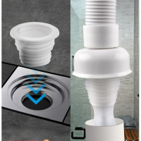 厨房下水管防臭密封圈洗衣机下水道硅胶地漏内芯盖防臭塞排水