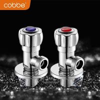 卡贝(cobbe)角阀一进二出水阀开关止水八字家用马桶热水器冷热三角阀