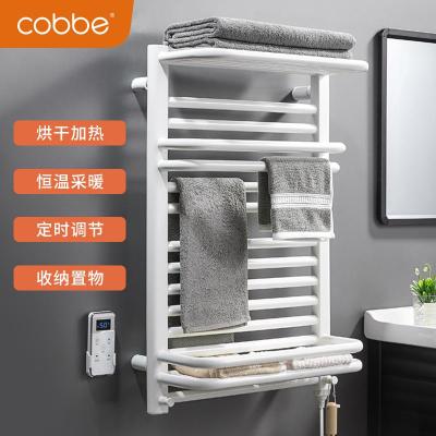 卡贝(cobbe)智能电热毛巾架家用浴室卫生间电加热恒温烘干架浴巾置物架 ▲G1-左侧线-600*400[控制器]