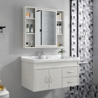 北欧浴室柜组合卫生间洗漱台现代简约洗脸池小户型卫浴洗手盆柜