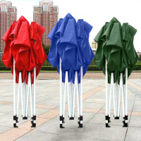 户外广告帐篷遮阳棚印字四角折叠伸缩四方雨棚停车棚摆摊四脚大伞