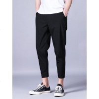 九分裤夏季哈伦裤小脚男士春装宽松韩版潮流男裤8八分9分休闲裤子