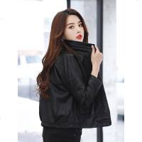 2019春秋新款小皮衣女外套短款韩版高腰机车宽松休闲立领pu皮夹克