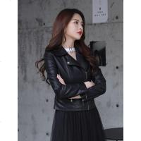 皮衣外套女短款高腰显瘦2019春秋装新款韩版机车百搭时尚PU皮夹克