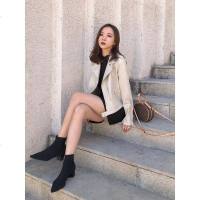 衣凡彩2019新款韩版港风休闲显瘦短款机车服pu外套皮夹克秋冬女装